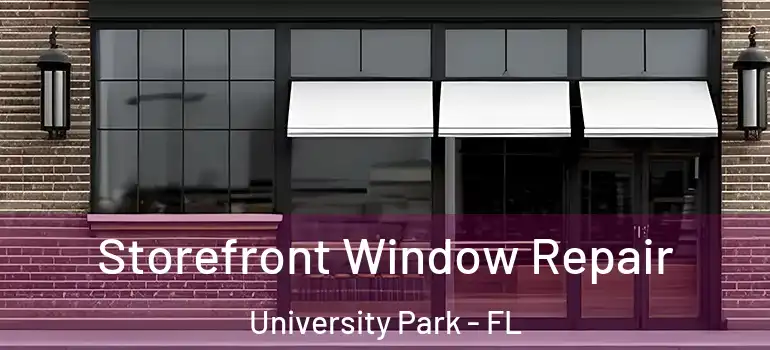  Storefront Window Repair University Park - FL